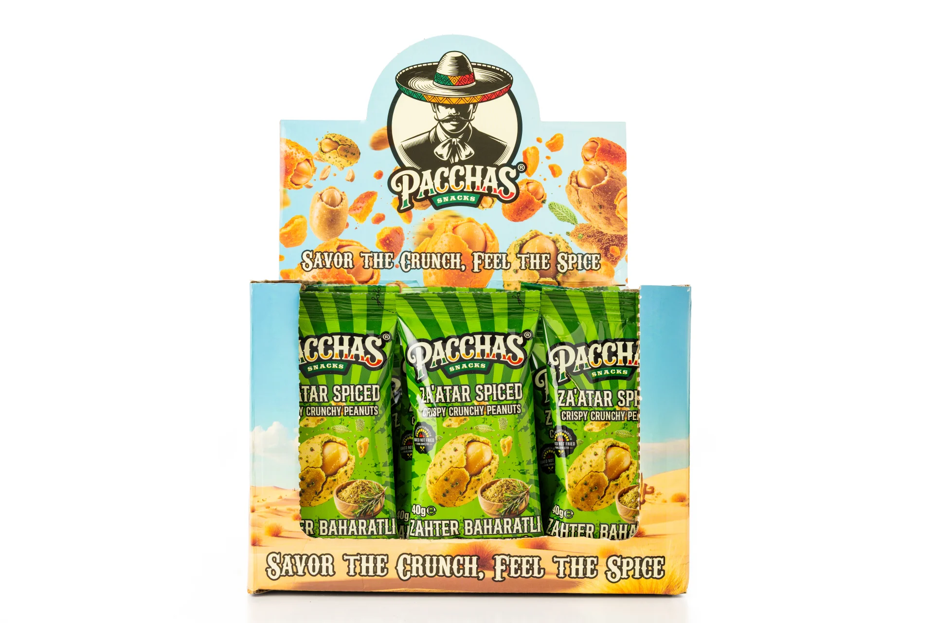 Zahter Baharatlı Çıtır Kaplamalı Yer Fıstığı