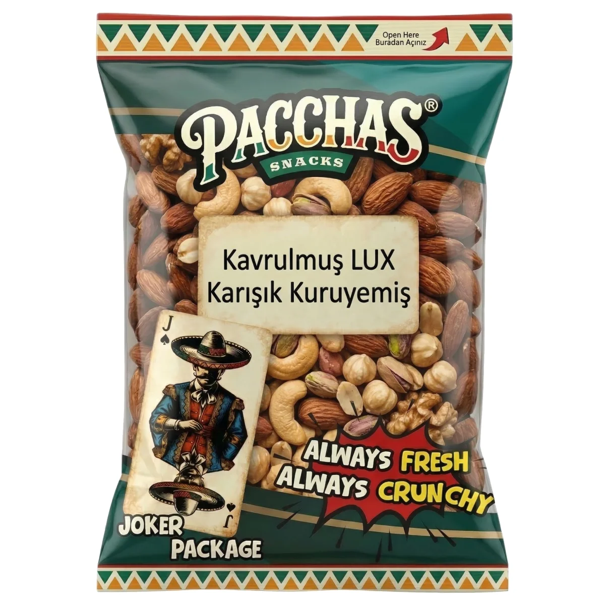 Klasik Kavrulmuş LÜX Karışık Kuruyemiş