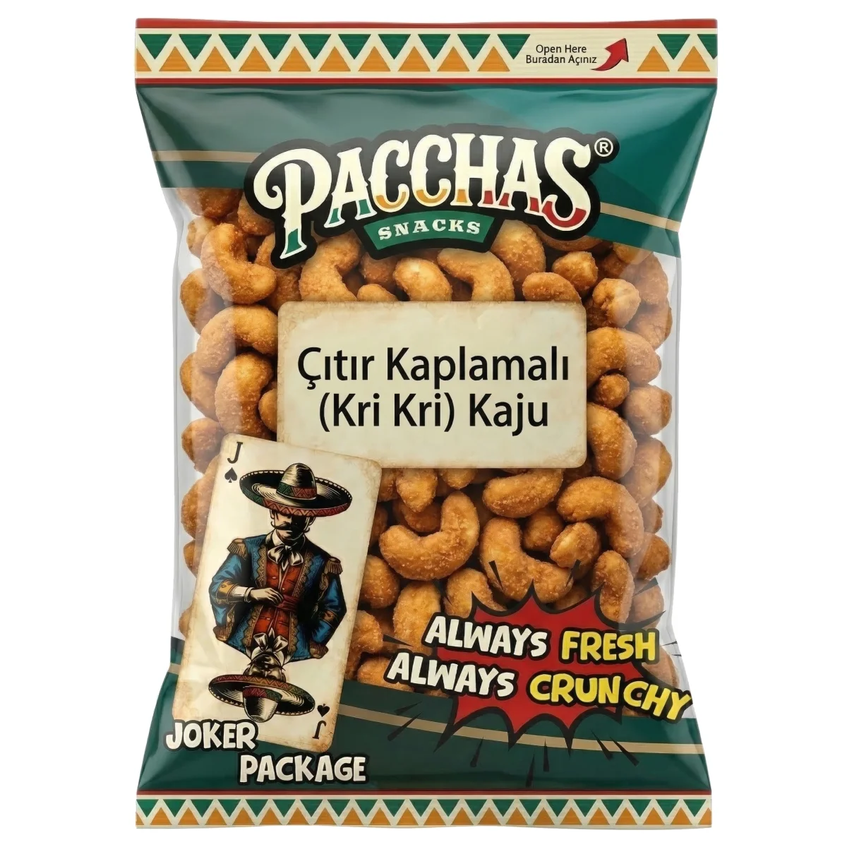 Çıtır Kaplamalı (Kri Kri) Kaju