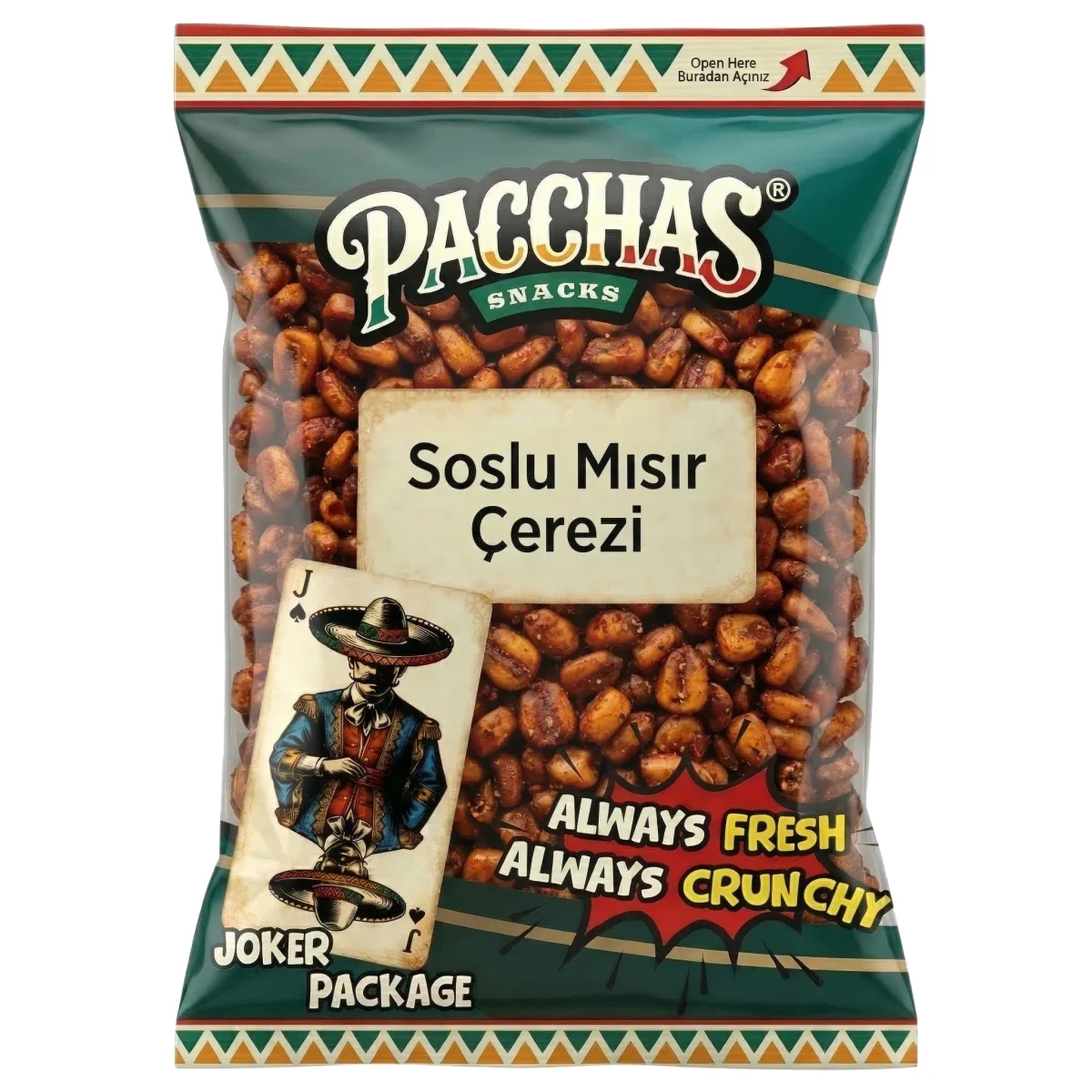 Klasik Soslu Mısır Çerezi