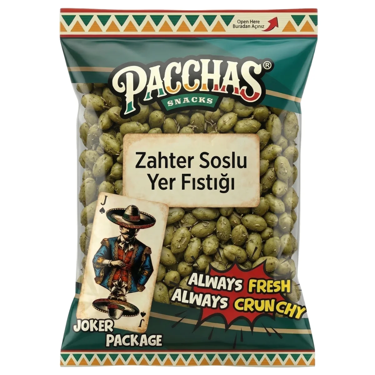 Zahter Soslu Yer Fıstığı