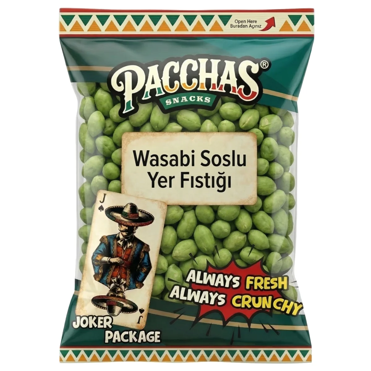 Wasabi Soslu Yer Fıstığı