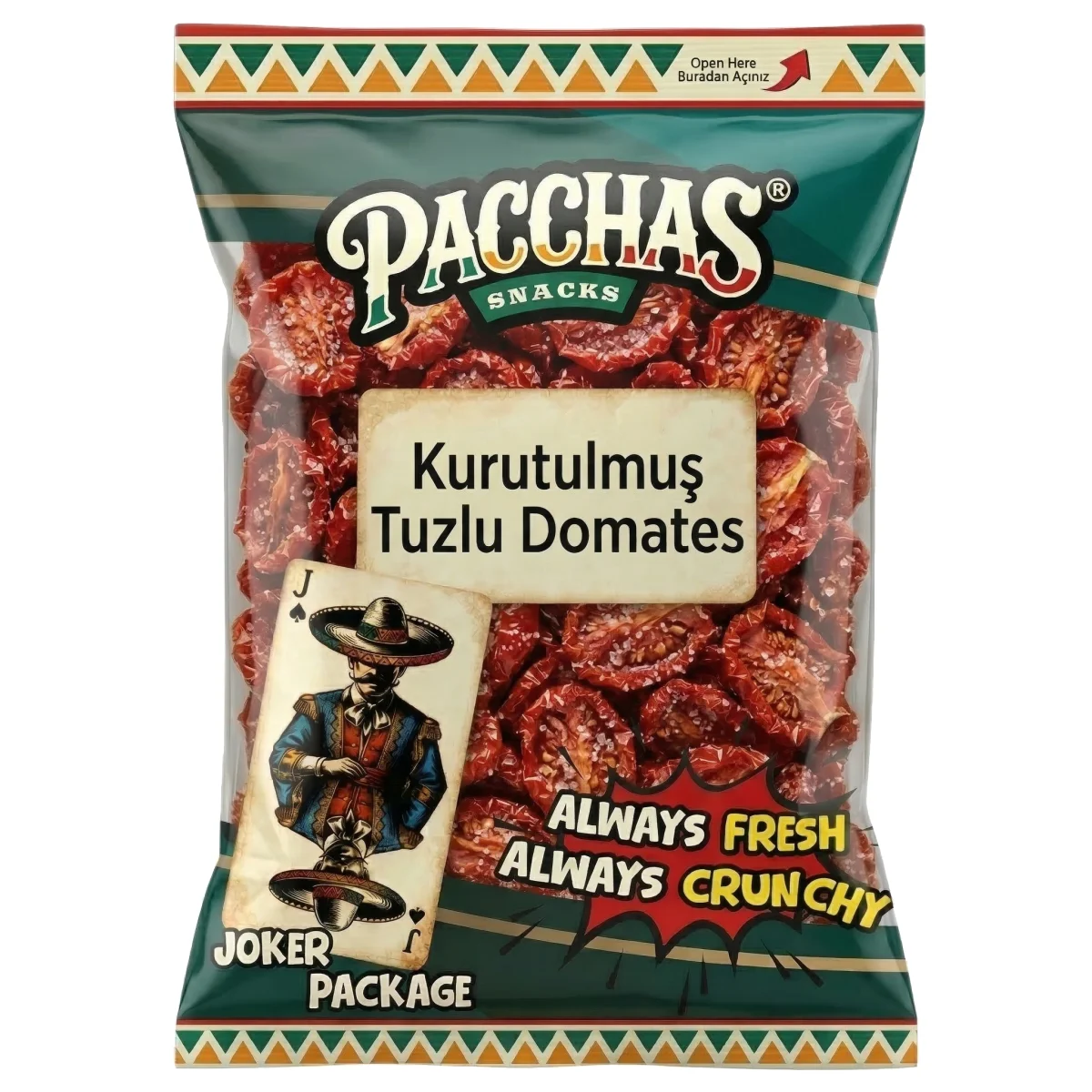 Kurutulmuş Tuzlu Domates